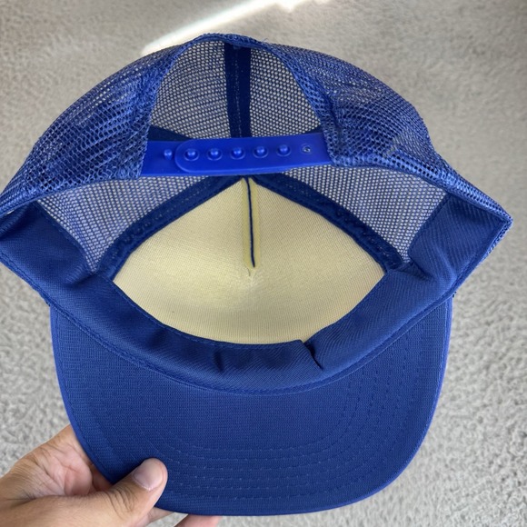 Vintage Pontiac Firebird Trans Am Blue Mesh Snapback Trucker Cap Hat NEW Muscle - Picture 9 of 10